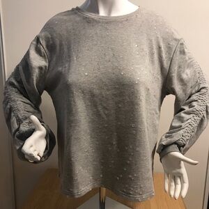 Stylish Melloday Gray Women's Shirt